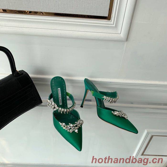 Manolo Blahnik Shoes MBS00012 Heel 9.5CM